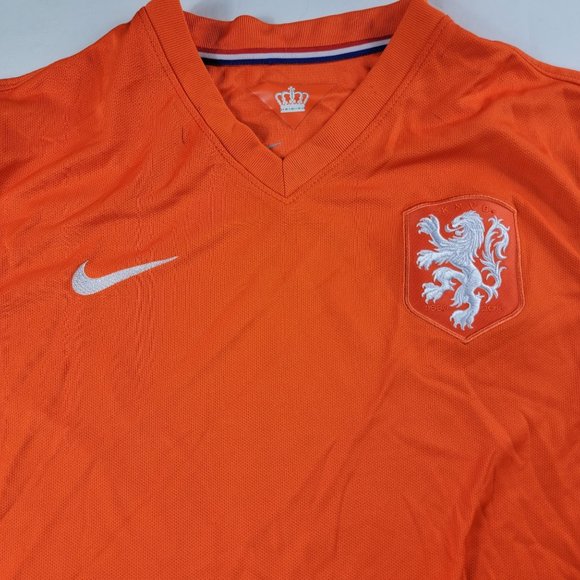Nike Dri-Fit Holland Netherlands Womens Large Oran - Picture 1 of 10